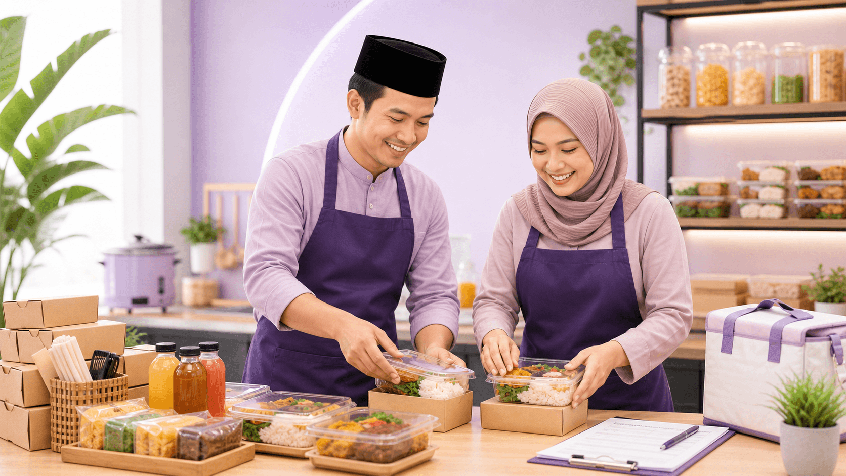 Pemilik usaha makanan Indonesia siap bergabung dengan Lapak Employee